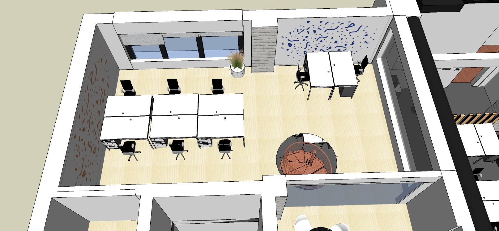 new display mezzanine